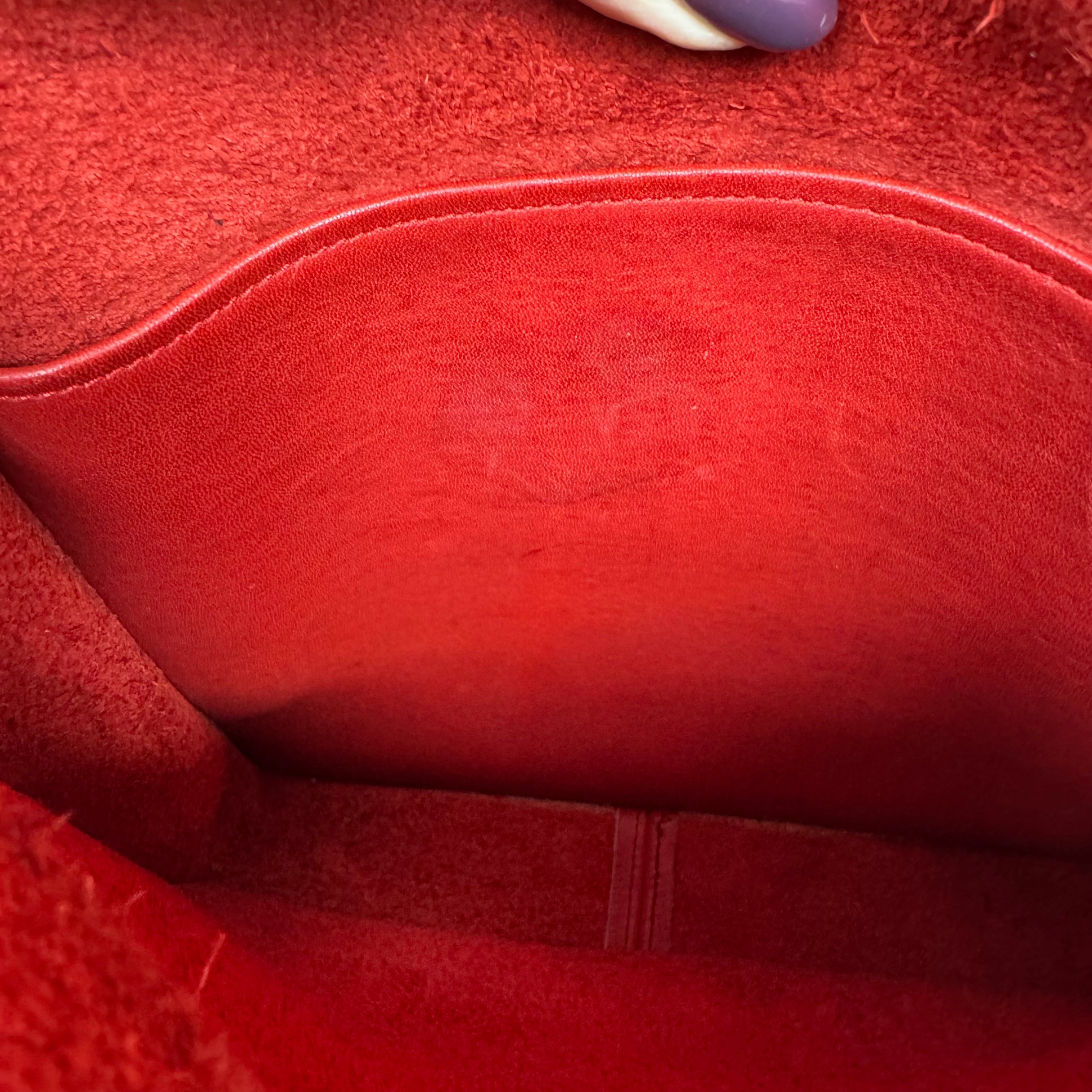 Vintage Coach Red Station Bag 5130🍬⚡