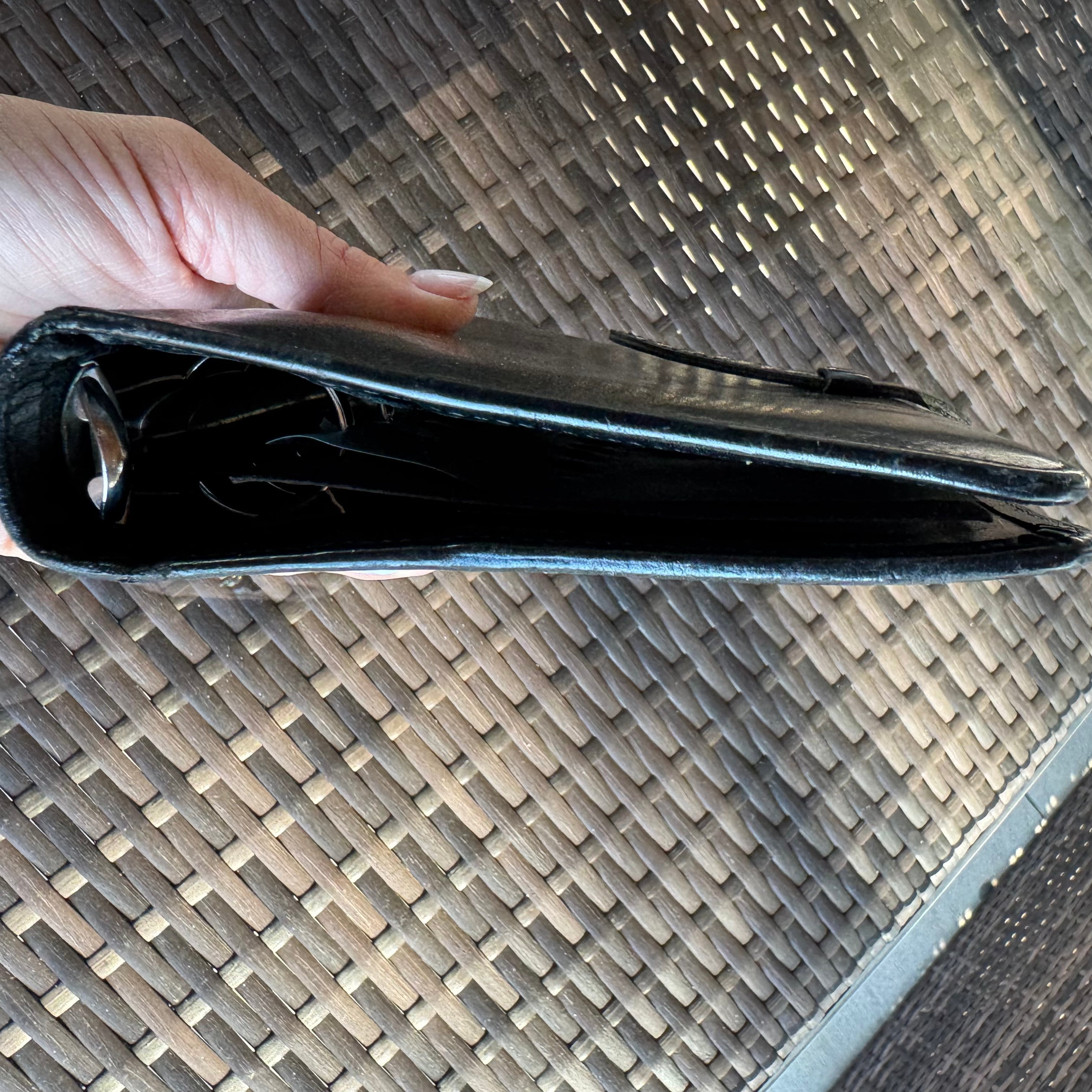Vintage Coach Black Pocket Organizer🖤🍫