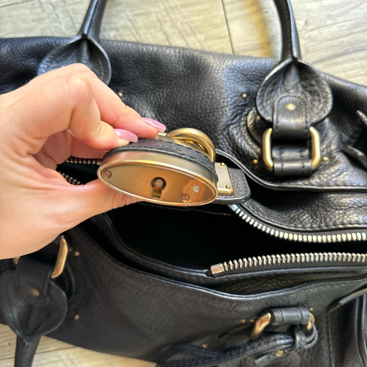 Authentic Chloe paddington bag in black Preownedđ«đȘ»
