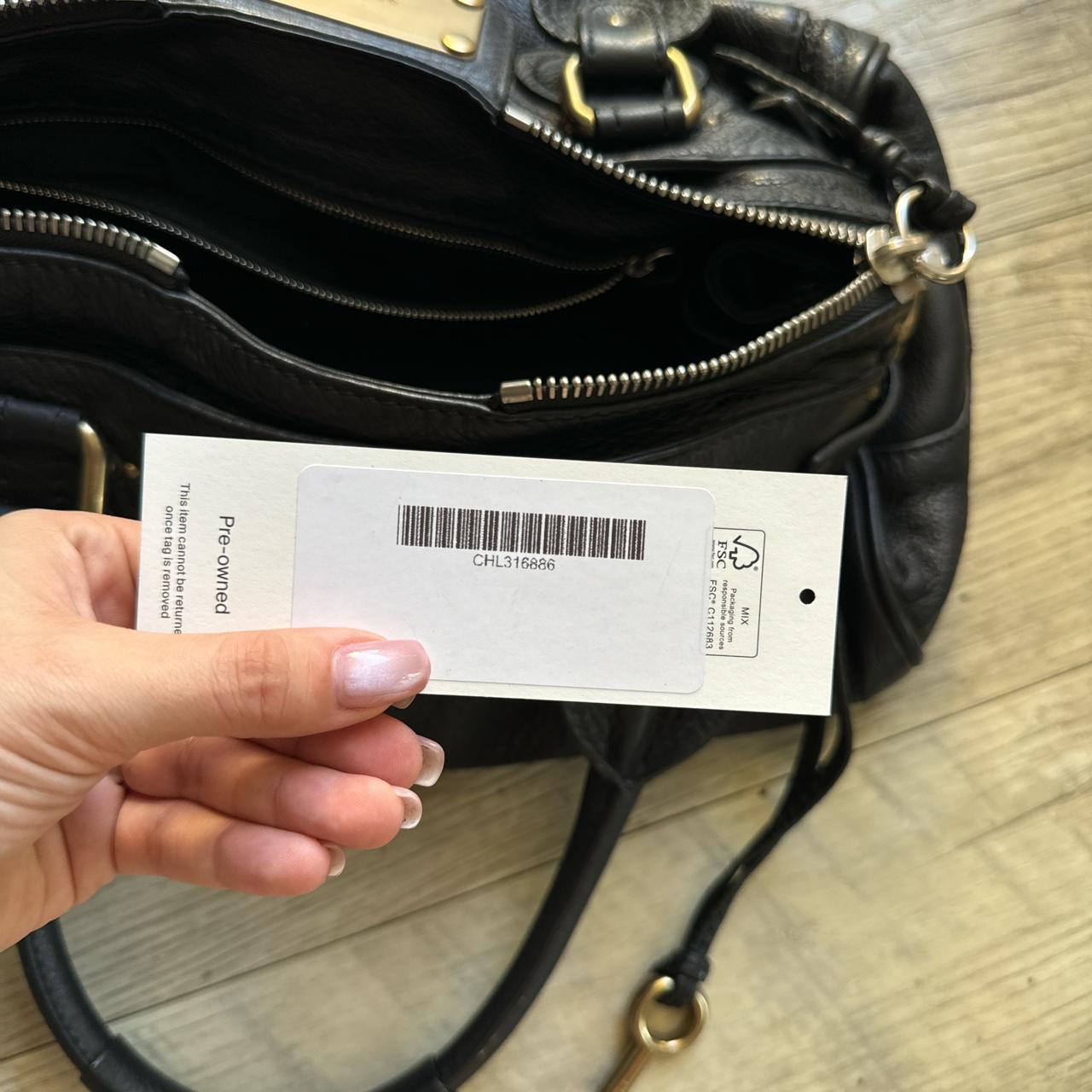 Authentic Chloe paddington bag in black Preownedđ«đȘ»