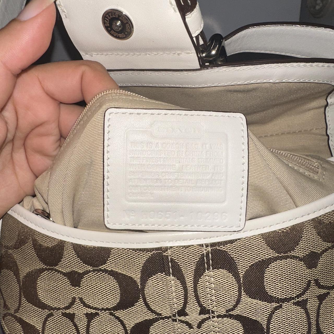 Coach Y2K Mini Soho Khaki/Ivory🌺🩷