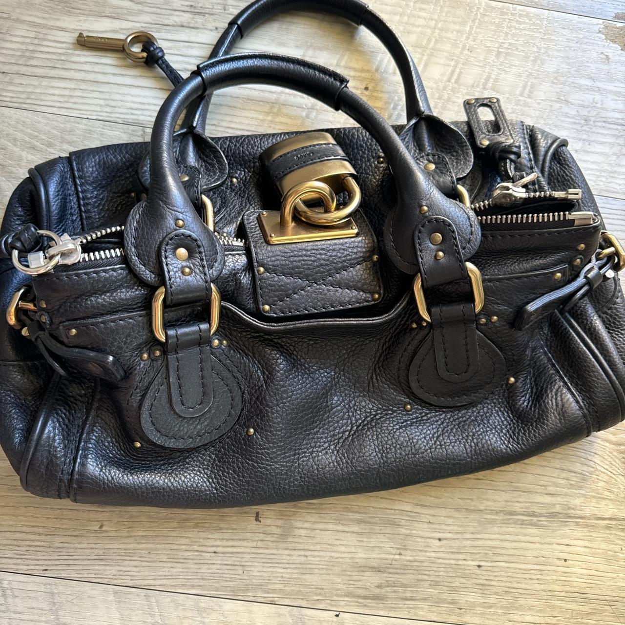 Authentic Chloe paddington bag in black Preownedđ«đȘ»