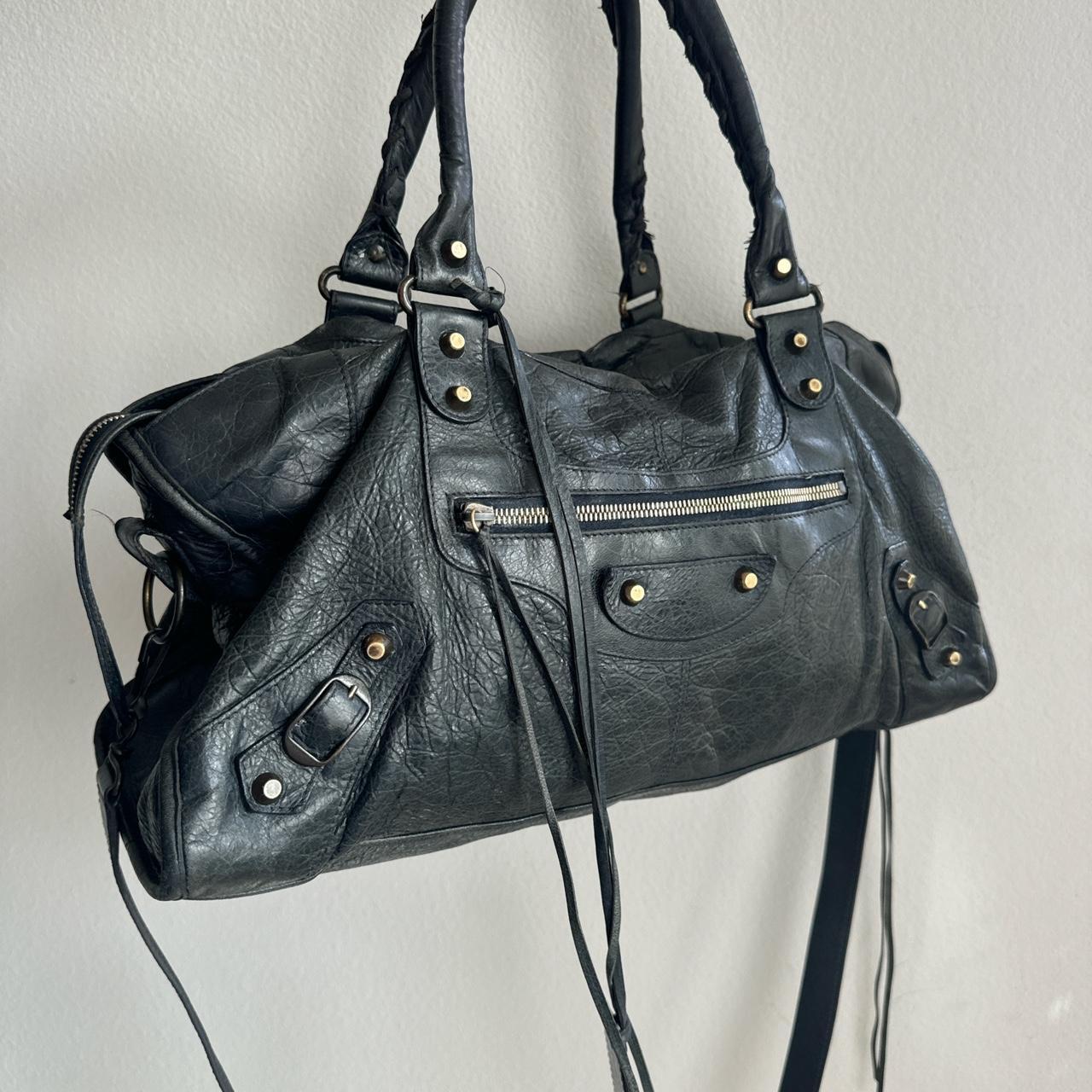 Authentic black balenciaga city bag part time with a...🍒❤️🔥