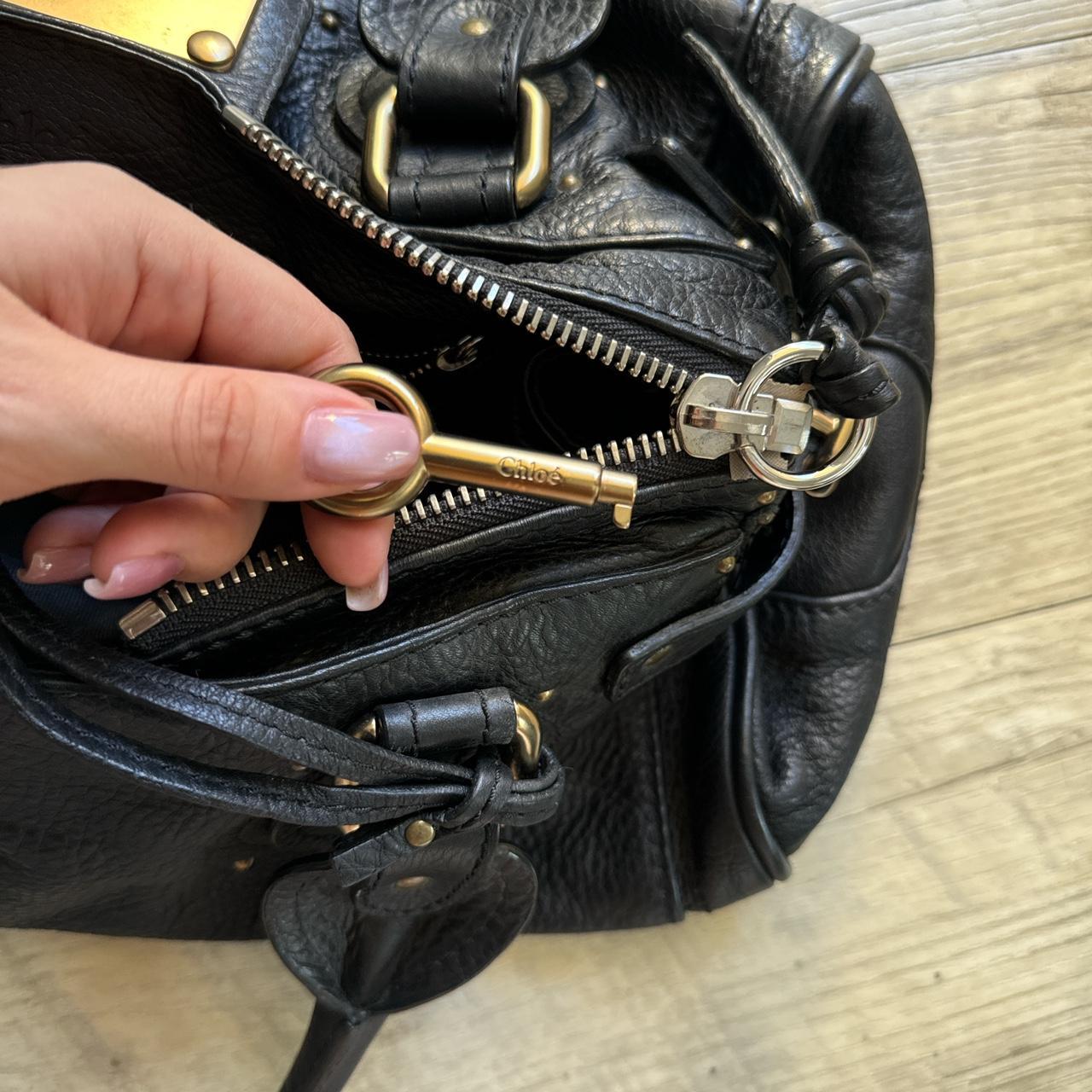 Authentic Chloe paddington bag in black Preownedđ«đȘ»