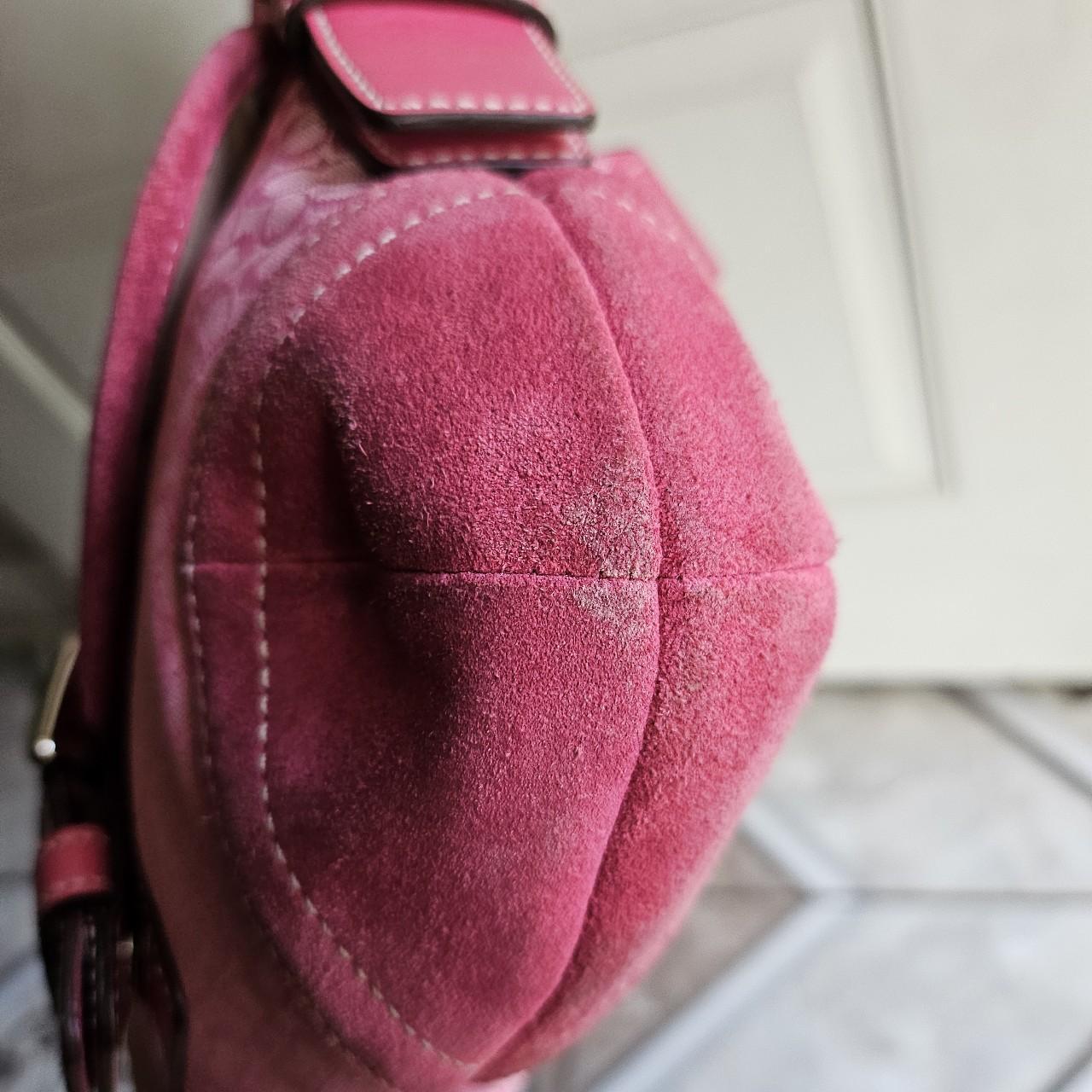 Vintage Coach Mini Soho Buckle Flap Pink Shoulder Pursešŗš©·