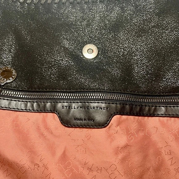 Stella Mccartney Jumbo Falabella Tote Blackš«šŖ»