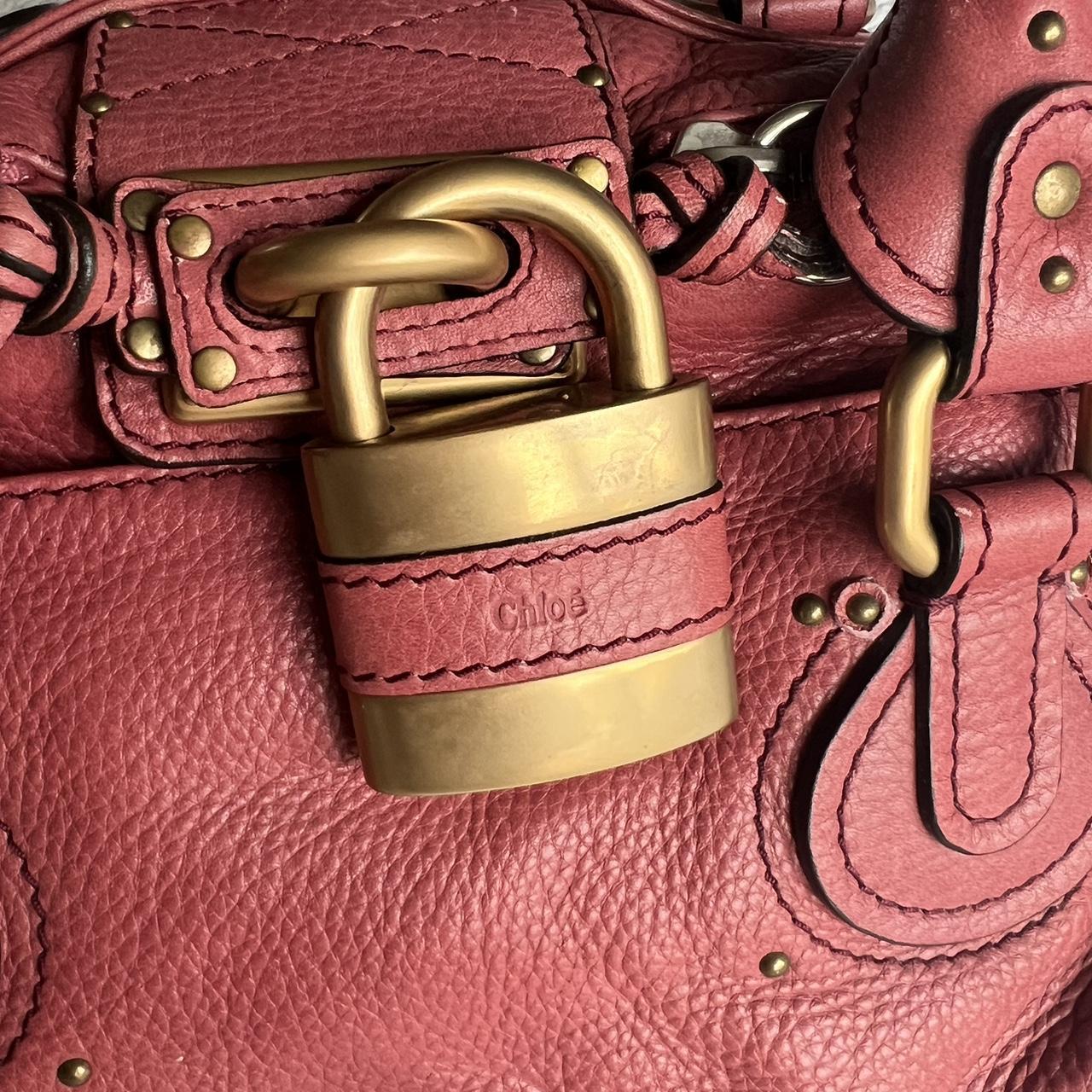 Rare Pink Chloe Paddington Bag With Gold Hardware🍒❤️🔥
