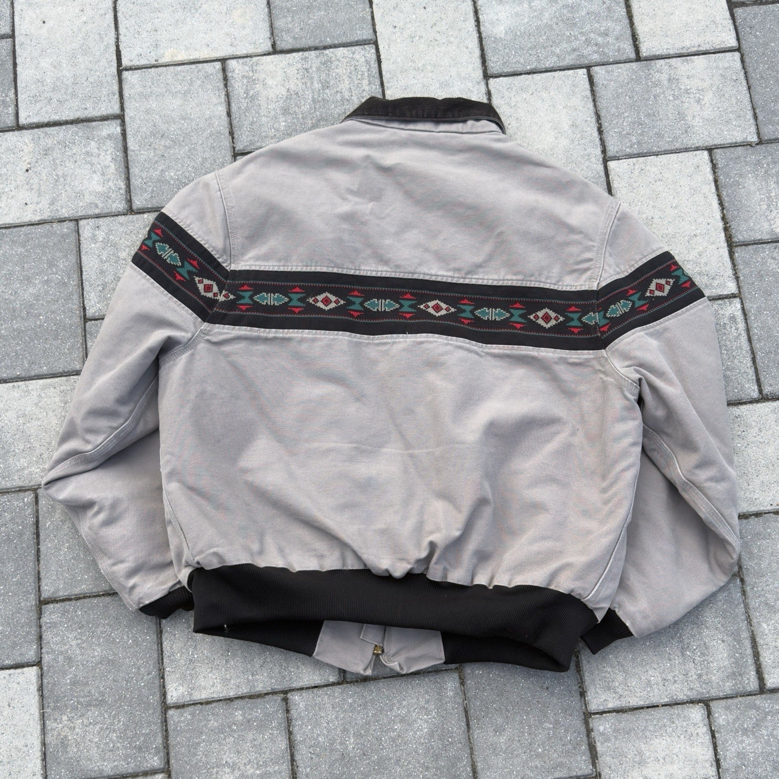 Carhartt Aztec Santa Fe Jacket “J77CMT” Grey