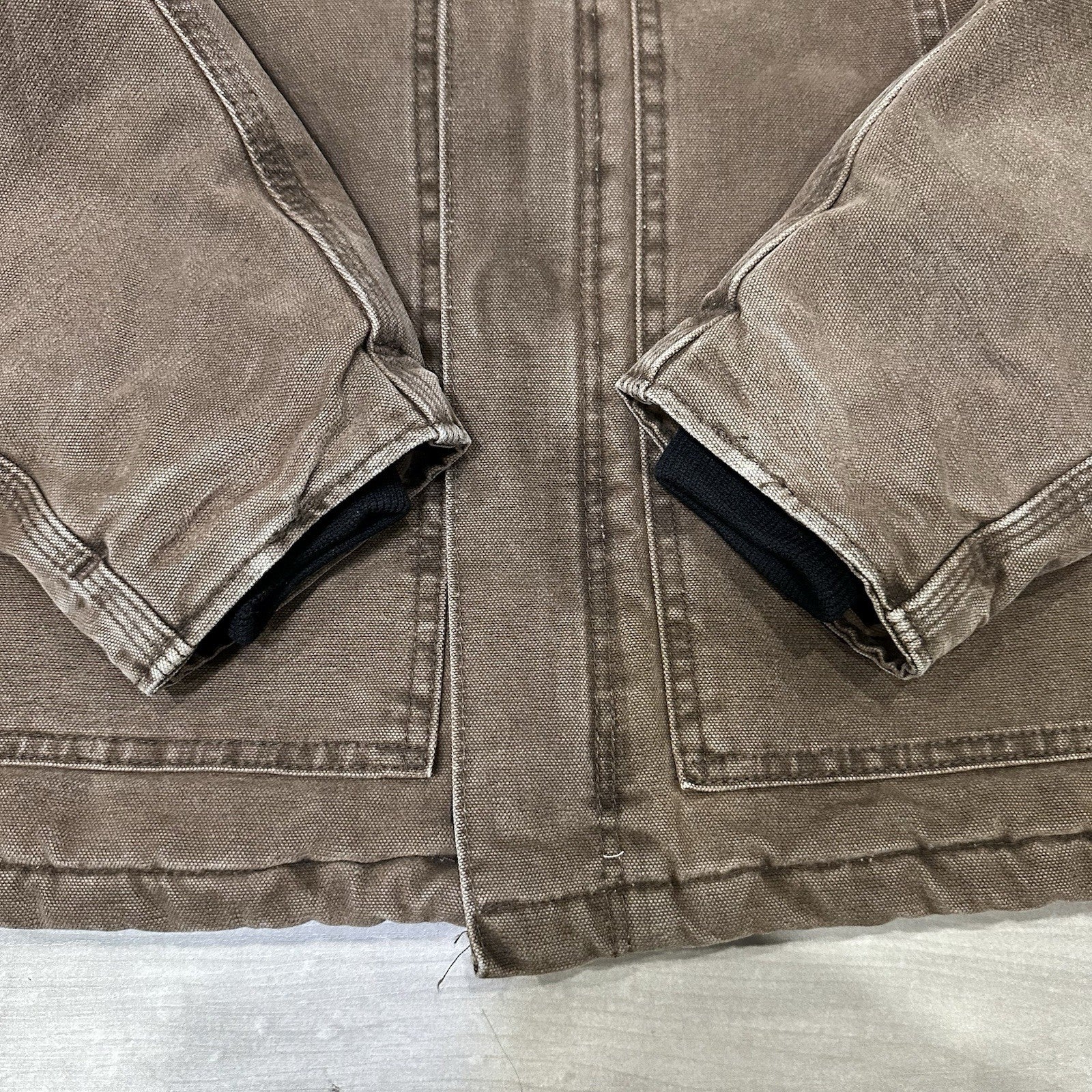 Vintage Carhartt J22 CHT Chestnut Brown Arctic Jacket Size Small