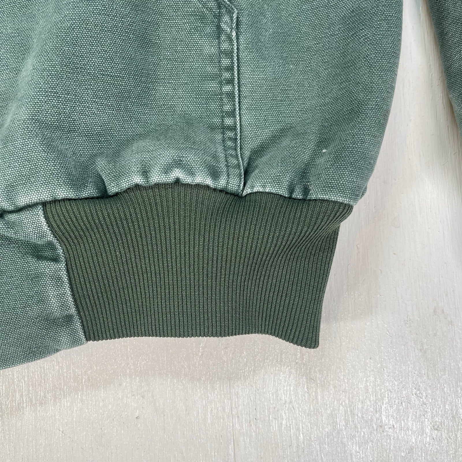 Vintage 90s Carhartt JQ294 Jacket Mens Medium Aspen Green Quilt Lining 1996 USA