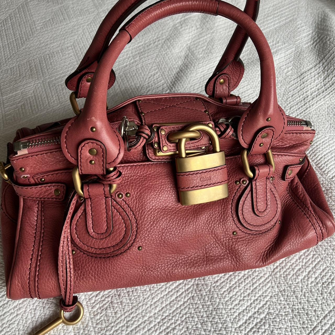 Rare Pink Chloe Paddington Bag With Gold Hardware🍒❤️🔥