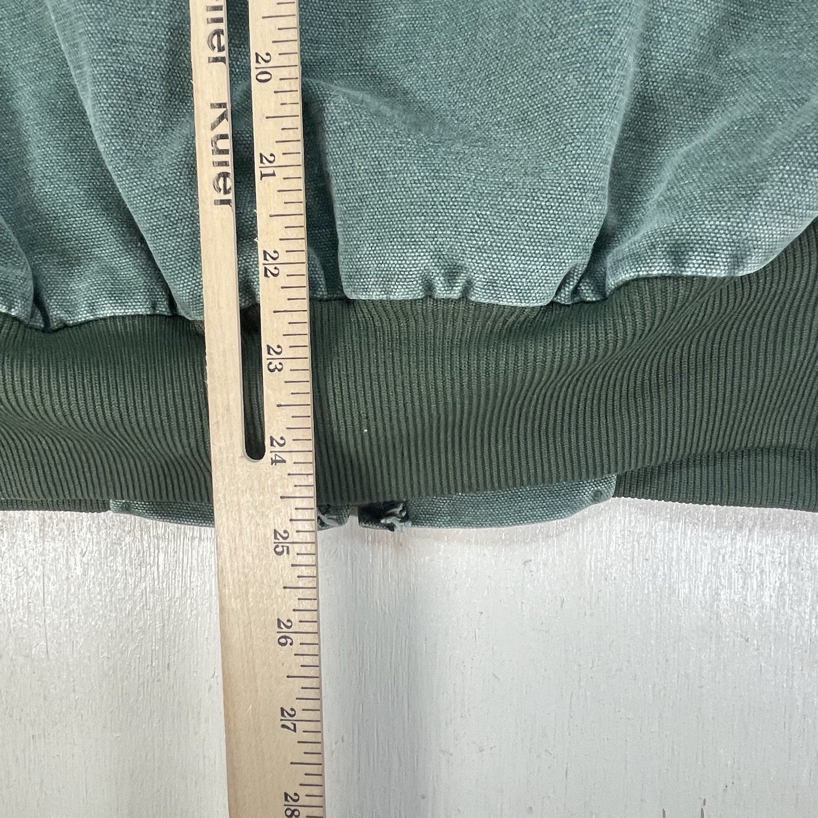 Vintage 90s Carhartt JQ294 Jacket Mens Medium Aspen Green Quilt Lining 1996 USA