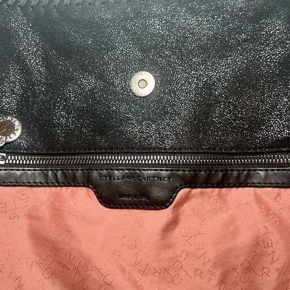 Stella Mccartney Jumbo Falabella Tote Blackš«šŖ»