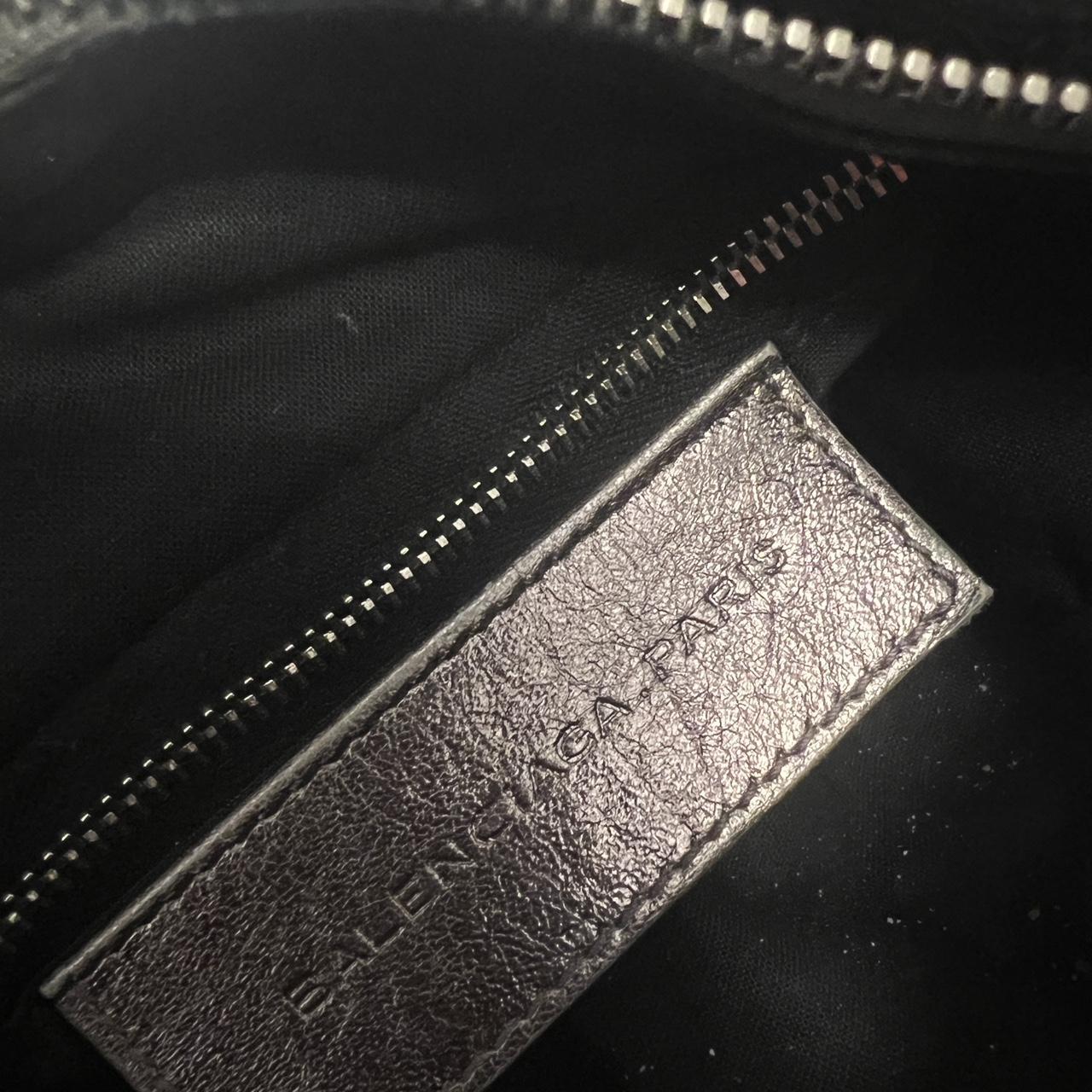 š©·šPreowned RARE BALENCIAGA METALLIC SILVER CITY BAGš©·š