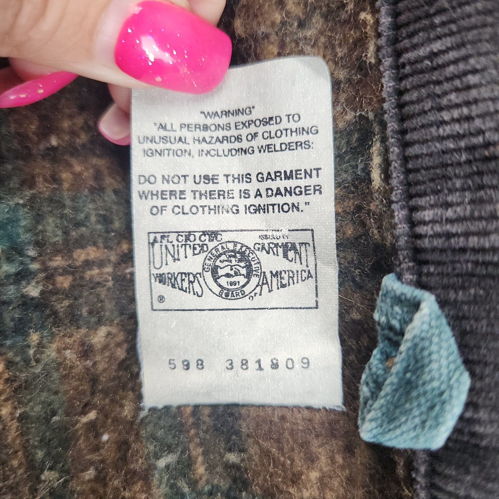 VTG Carhartt Detroit Jacket J43 HTG Hunter Green Large Regular USA Union 1998