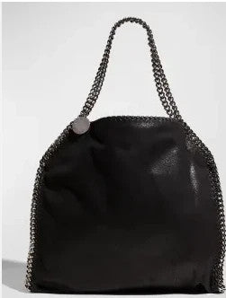 Stella Mccartney Jumbo Falabella Tote Blackš«šŖ»