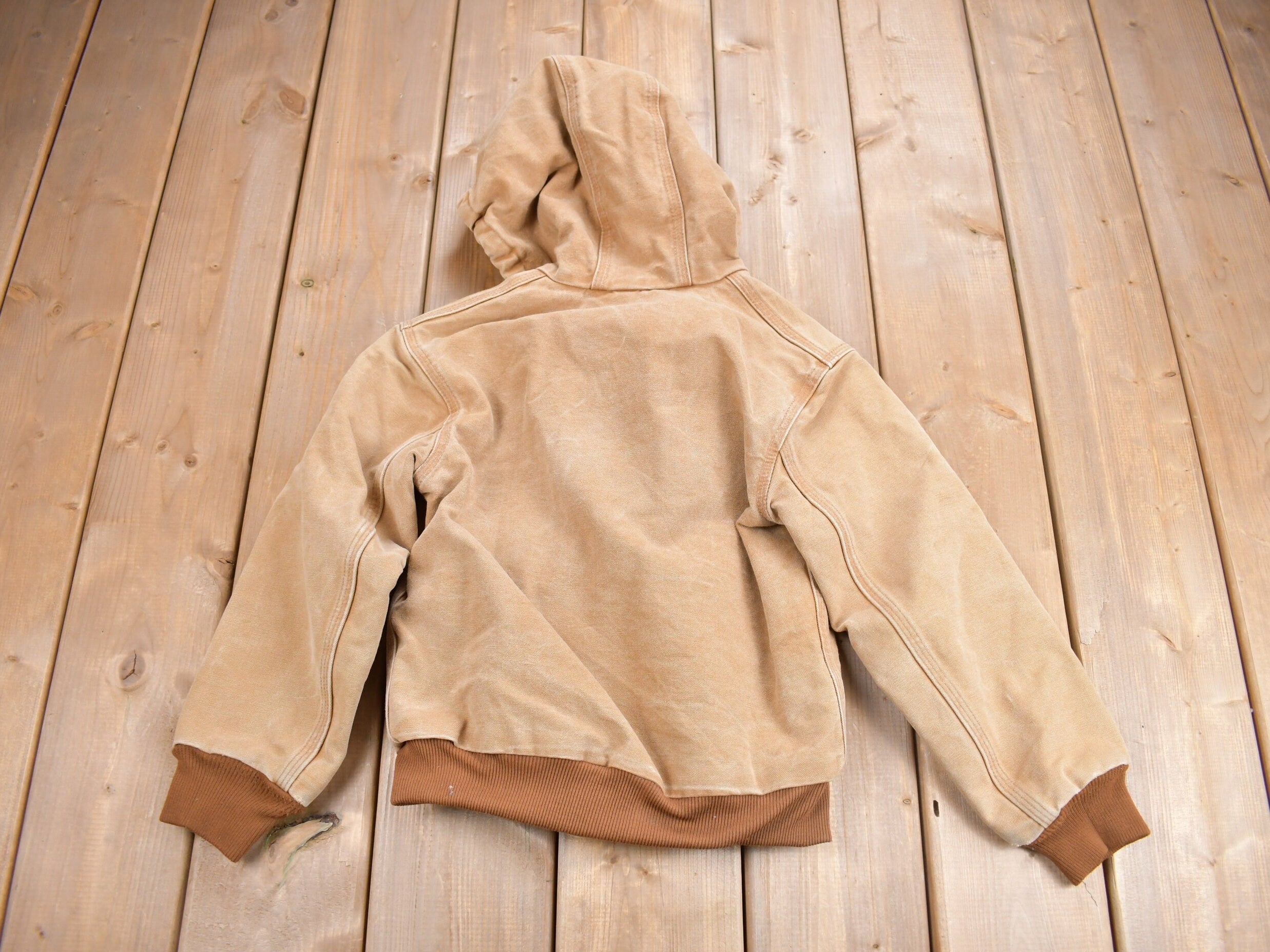 Vintage 1990s Carhartt Toddler Size Work Jacket / Workwear / Newborn Carhartt / 90s / Size M 8 / Baby Carhartt