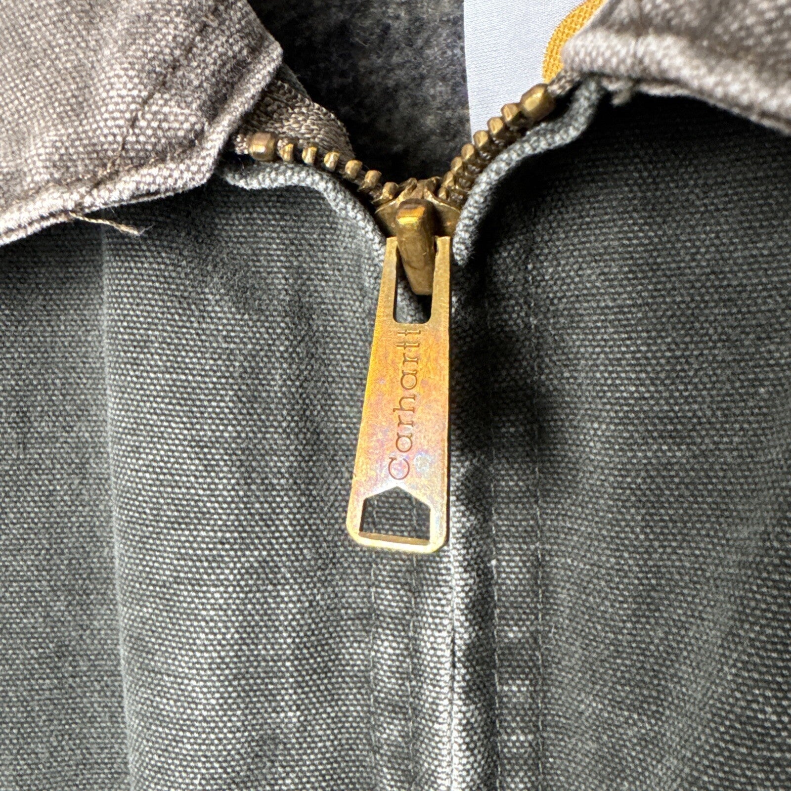 Carhartt J97 MOS Vintage Made In USA Green Blanket Lined Detroit Jacket Men’s S