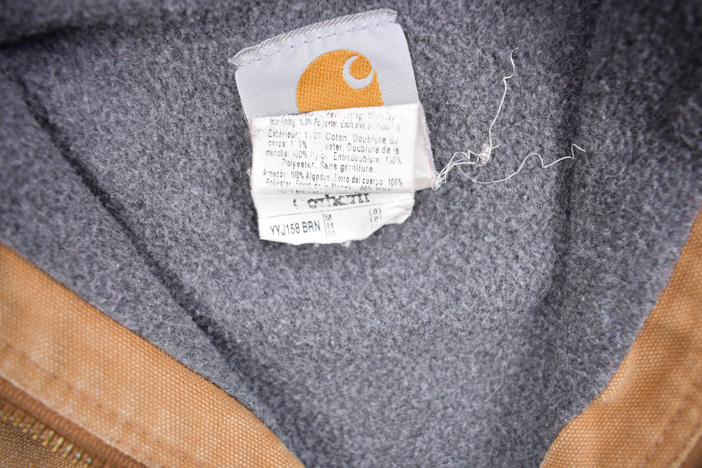 Vintage 1990s Carhartt Toddler Size Work Jacket / Workwear / Newborn Carhartt / 90s / Size M 8 / Baby Carhartt