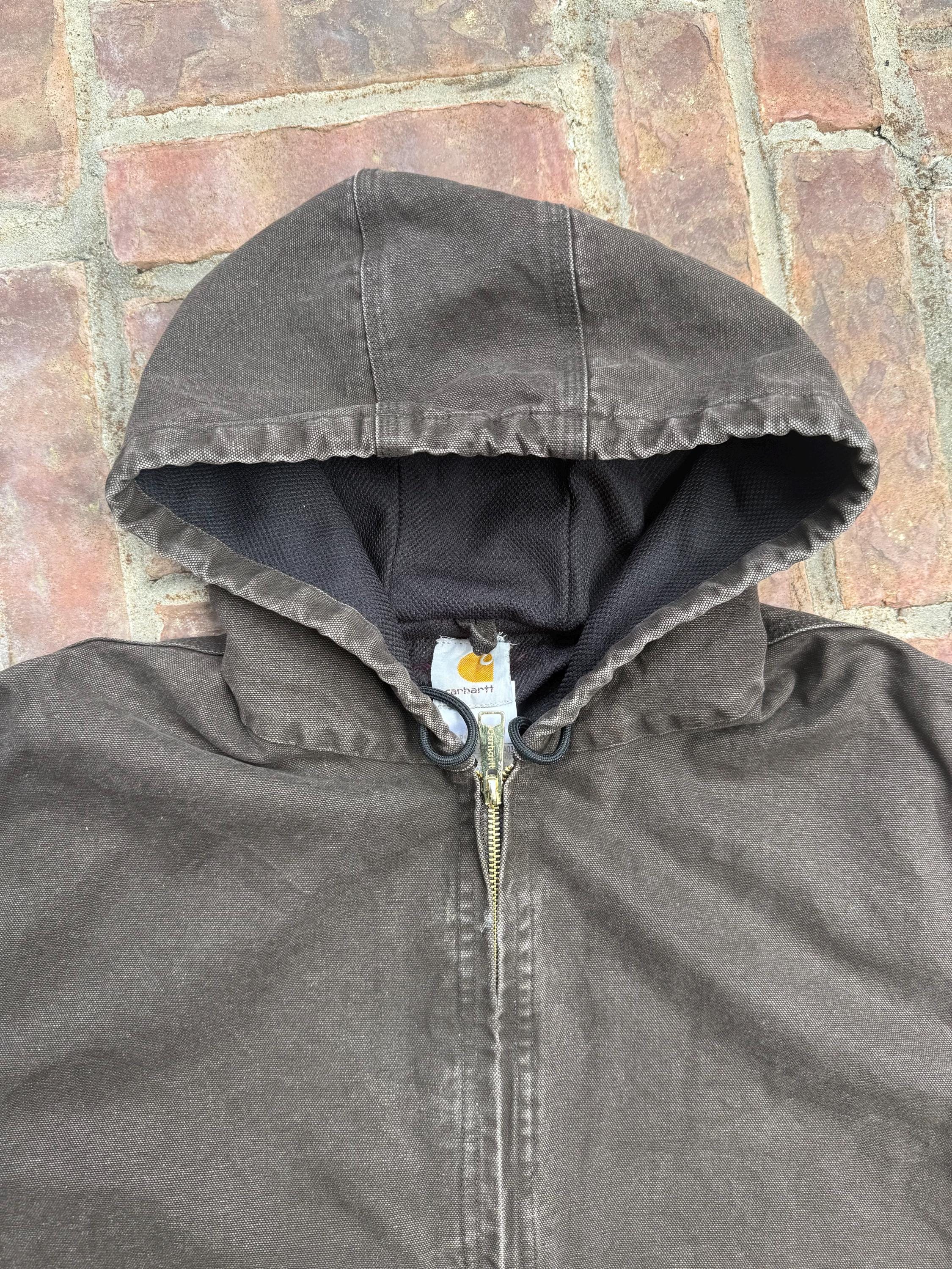Carhartt Men’s Hooded jacket brown