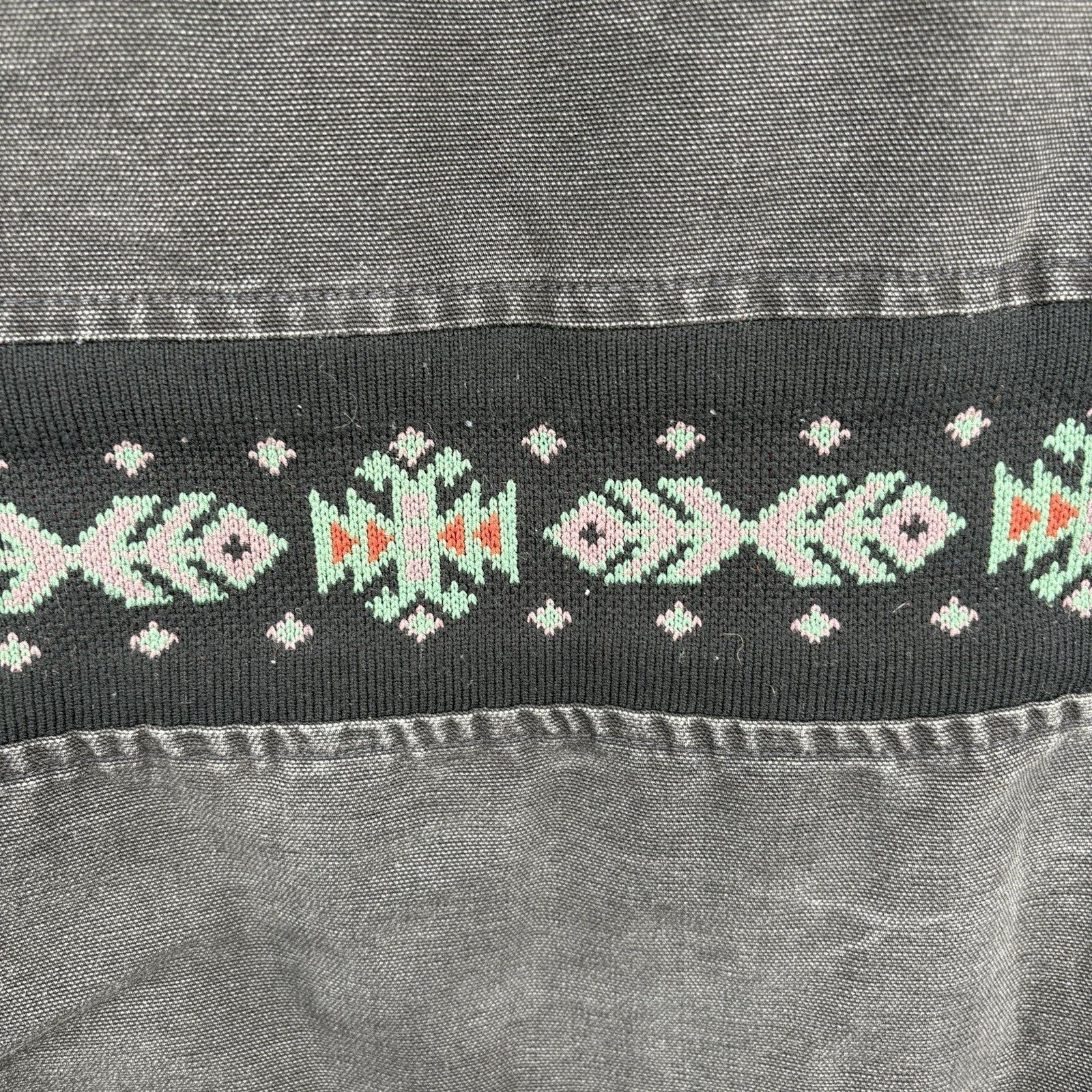 Vintage Carhartt Quilted Santa Fe Southwest Jacket “Black Aztec” JQ0405