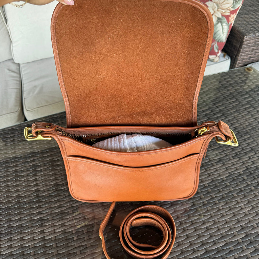 Vintage Coach British Tan Patricas Legacy 9951🍂✨