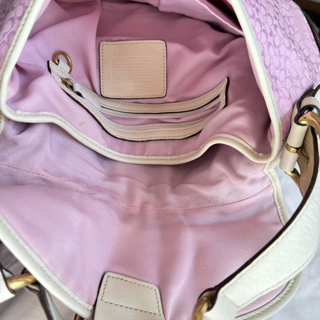 Vintage Coach Soho Jacquard shoulder bag