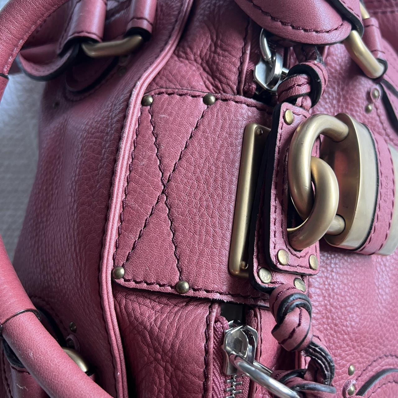 Rare Pink Chloe Paddington Bag With Gold Hardware🍒❤️‍🔥