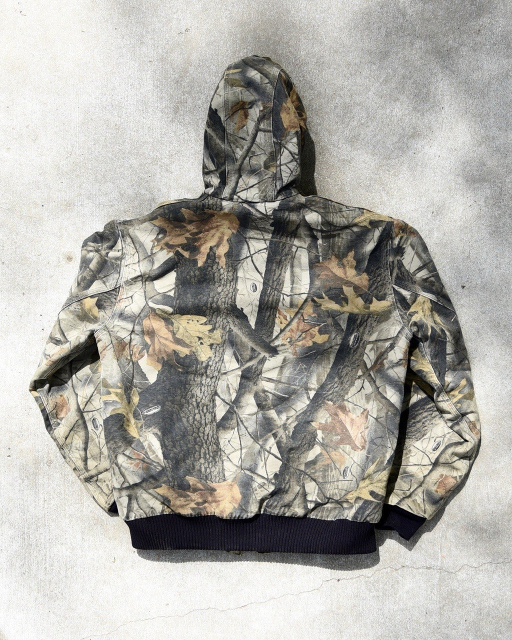 Vintage Carhartt Quilted Hooded Active Jacket “Camo” J143 CMO Men’s Medium