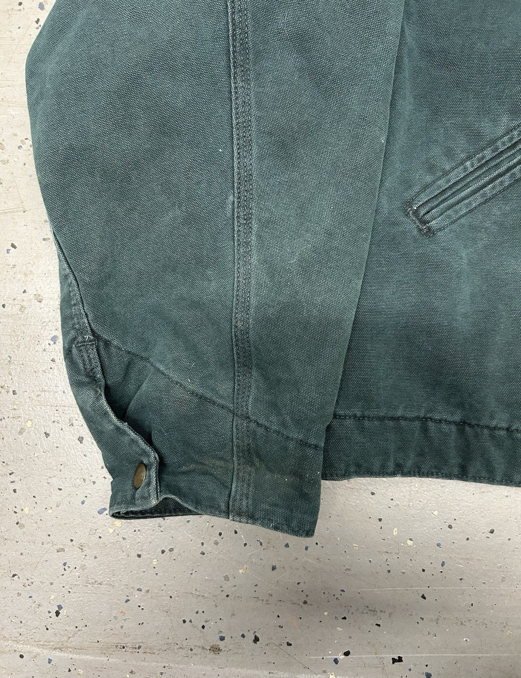 VTG Detroit Carhartt Jacket- Hunter Green- Size 2X-Large