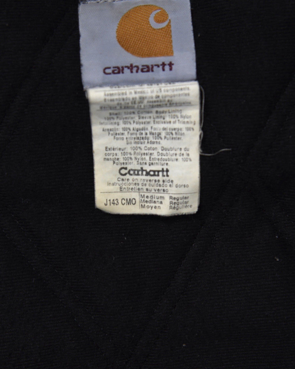Vintage Carhartt Quilted Hooded Active Jacket “Camo” J143 CMO Men’s Medium