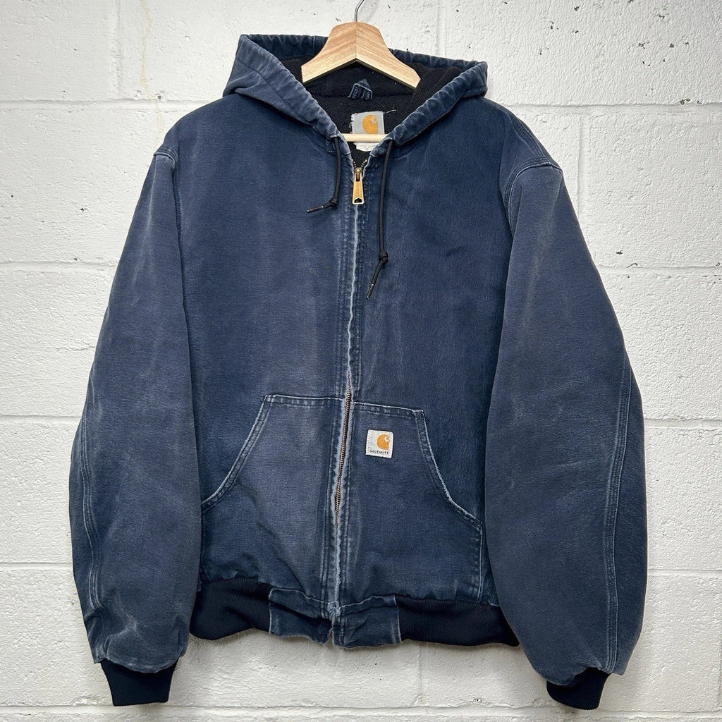 Carhartt Thermal-Lined Hooded Active Jacket “Navy” J131 DNY