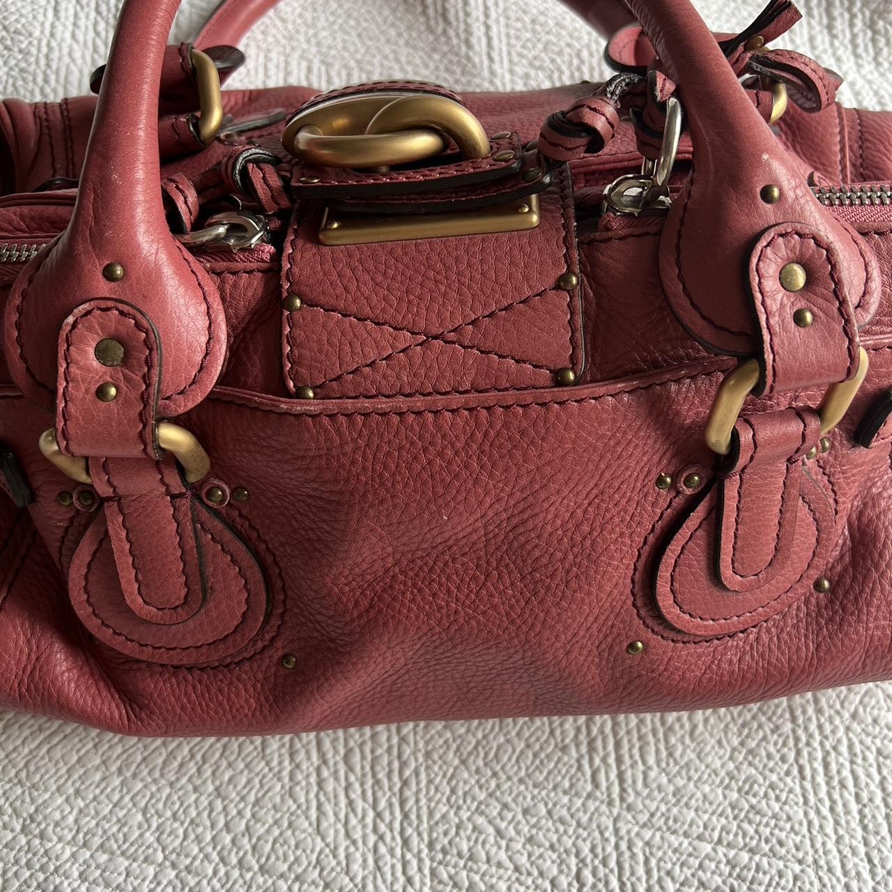 Rare Pink Chloe Paddington Bag With Gold Hardware🍒❤️‍🔥